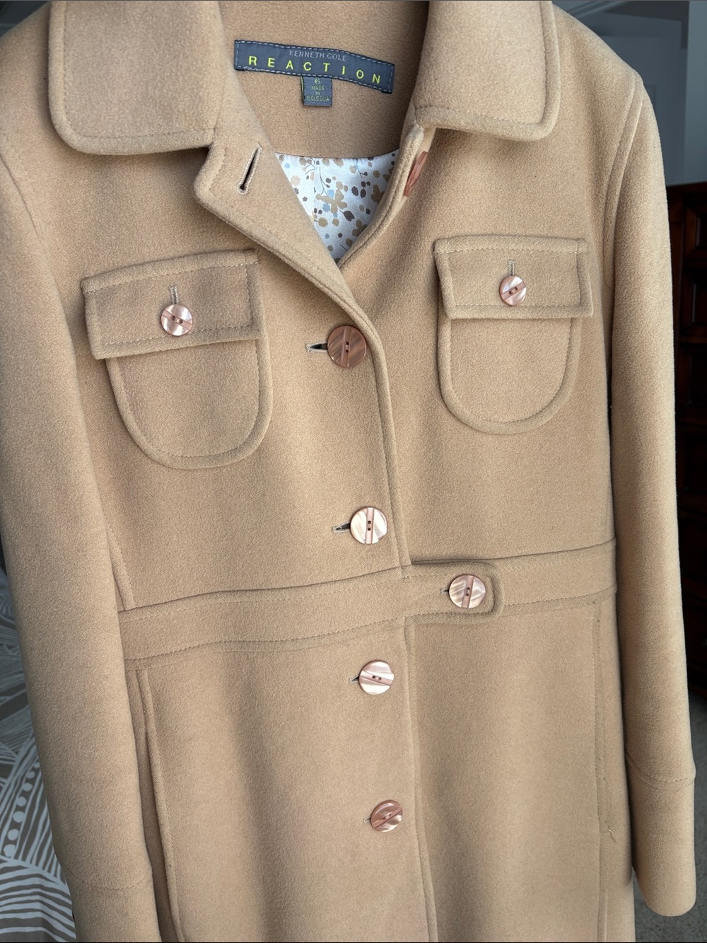 KENNETH COLE Reaction wool coat - Picture 3 of 12